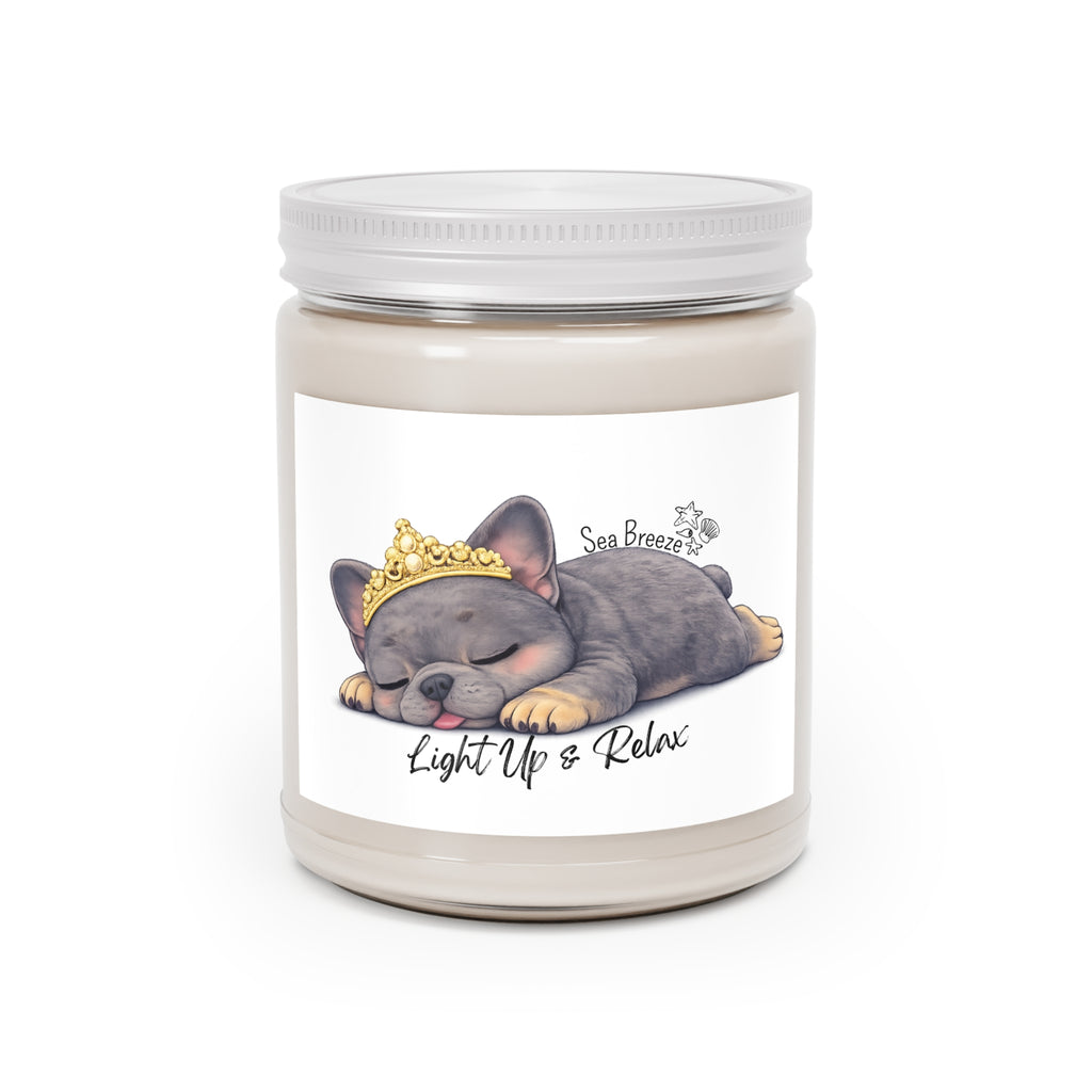 Scented Soy Candles with White Lid, 9oz