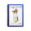 Lord Lemon Notebook — Cute Writing Journal