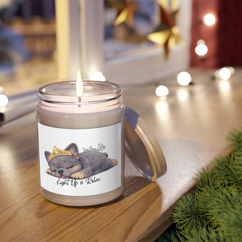 Scented Sea Breeze Soy Candles with Lid